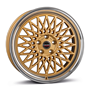 Borbet B Gold Rim Polished